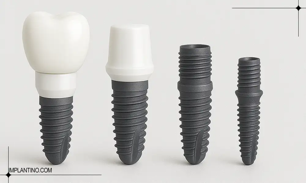 معرفی انواع ایمپلنت ایتالیایی 1 انواع ایمپلنت ایتالیایی برای کاشت دندان