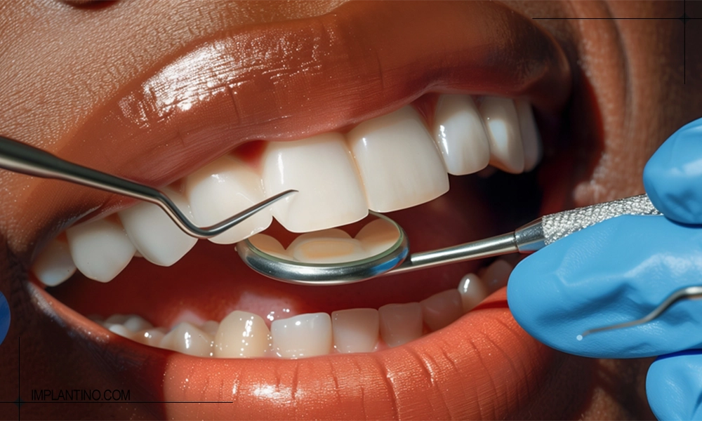 دندان های زیبا بعد از رعایت بهداشت دهان و دندان