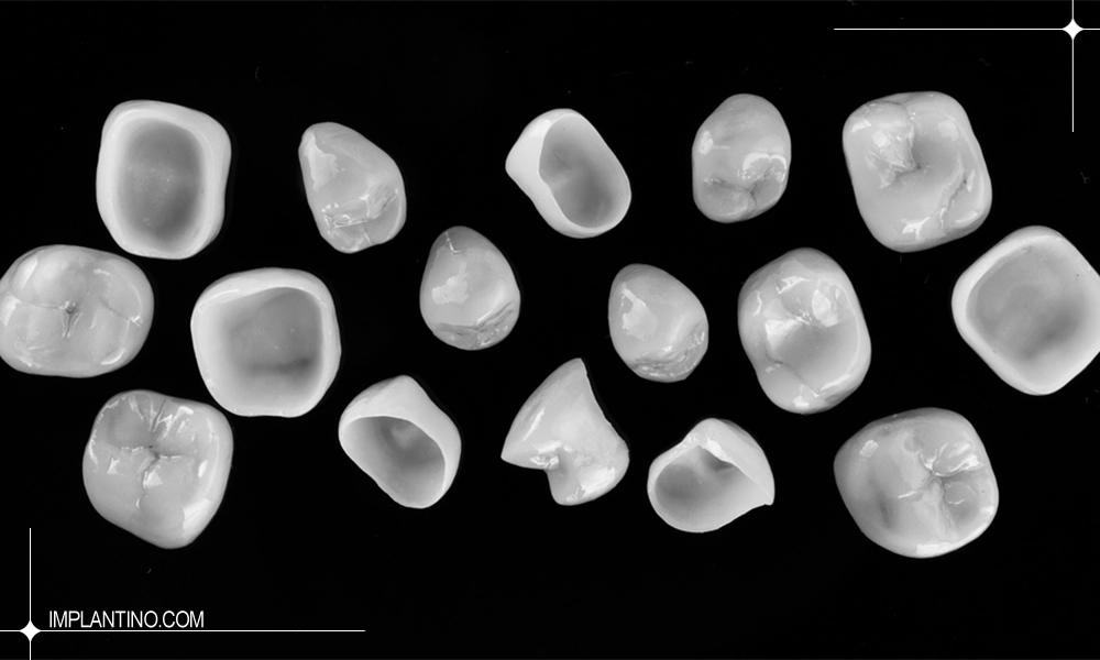 عکس انواع مدل های روکش دندان