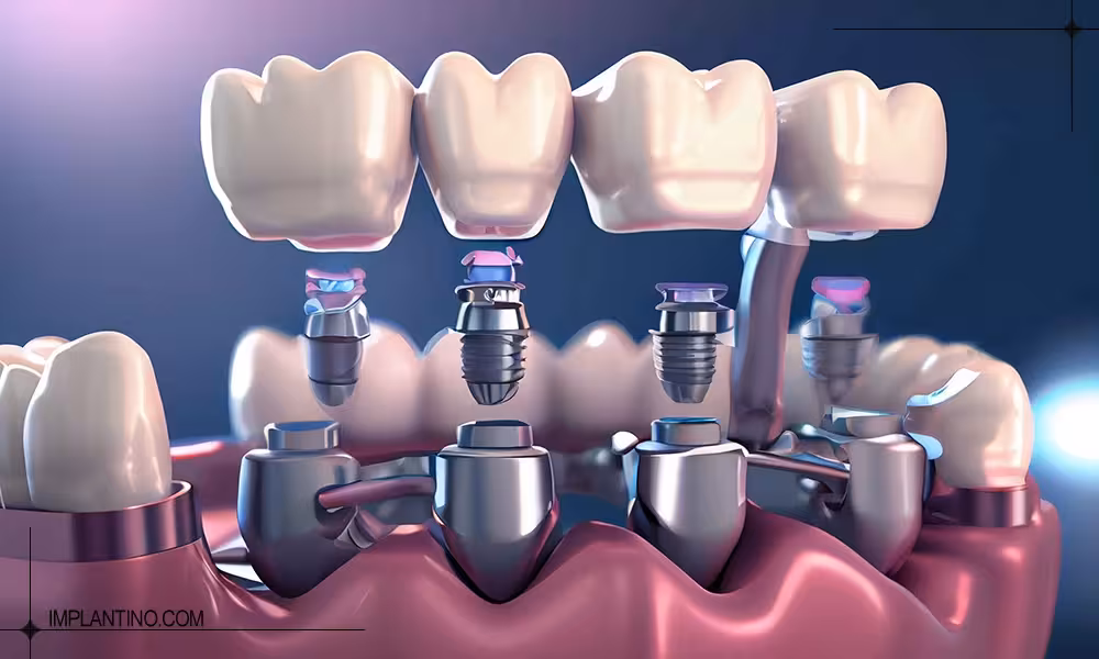 جرم گیری ایمپلنت دندان امکانپذیر است؟ 1 ایمپلنت آل این فور و جرم گیری ایمپلنت دندان