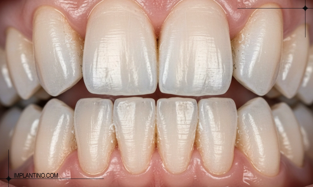 دلیل کند شدن دندان و راه های درمان 1 کند شدن دندان های فک بالا و پایین