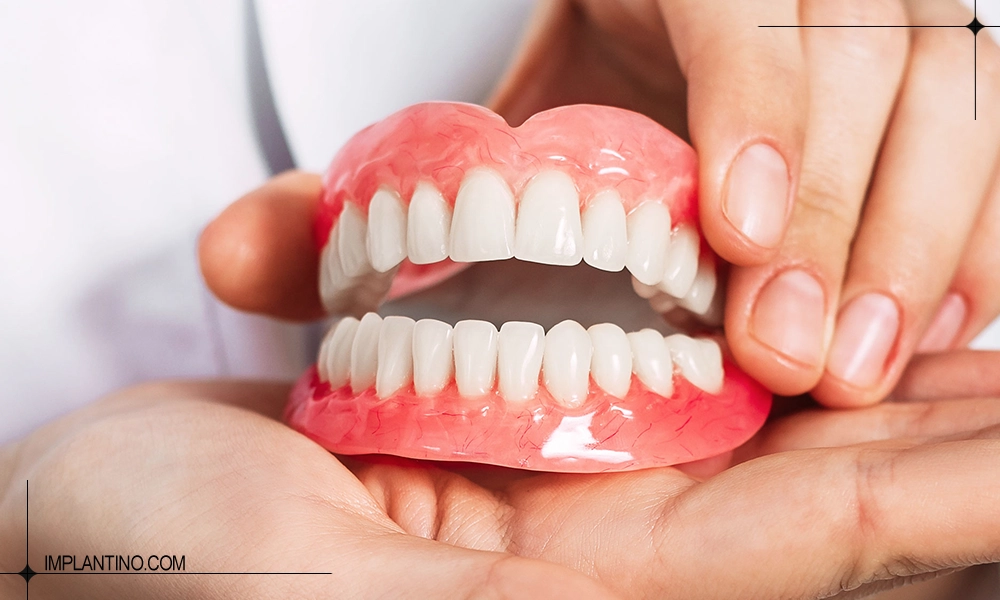 عکس دندان مصنوعی