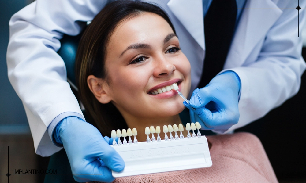 انتخاب رنگ در مراحل کامپوزیت دندان