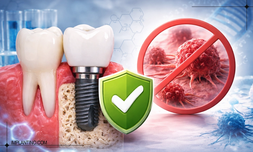 ایمپلنت دلیل سرطان نیست