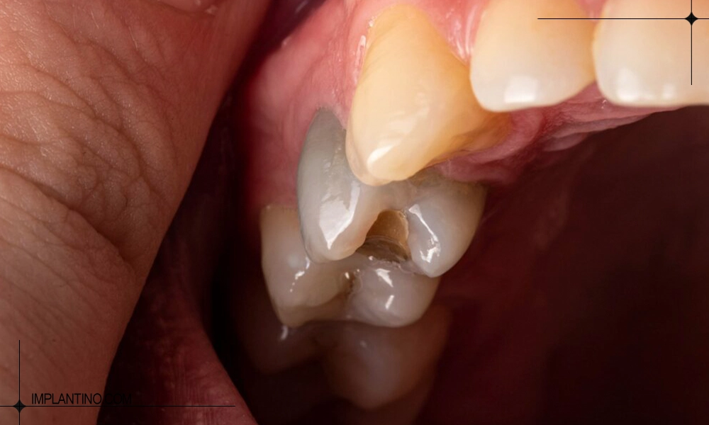 دلیل تغییر رنگ دندان بعد از عصب کشی 1 شگل تغییر رنگ دندان بعد از عصب کشی