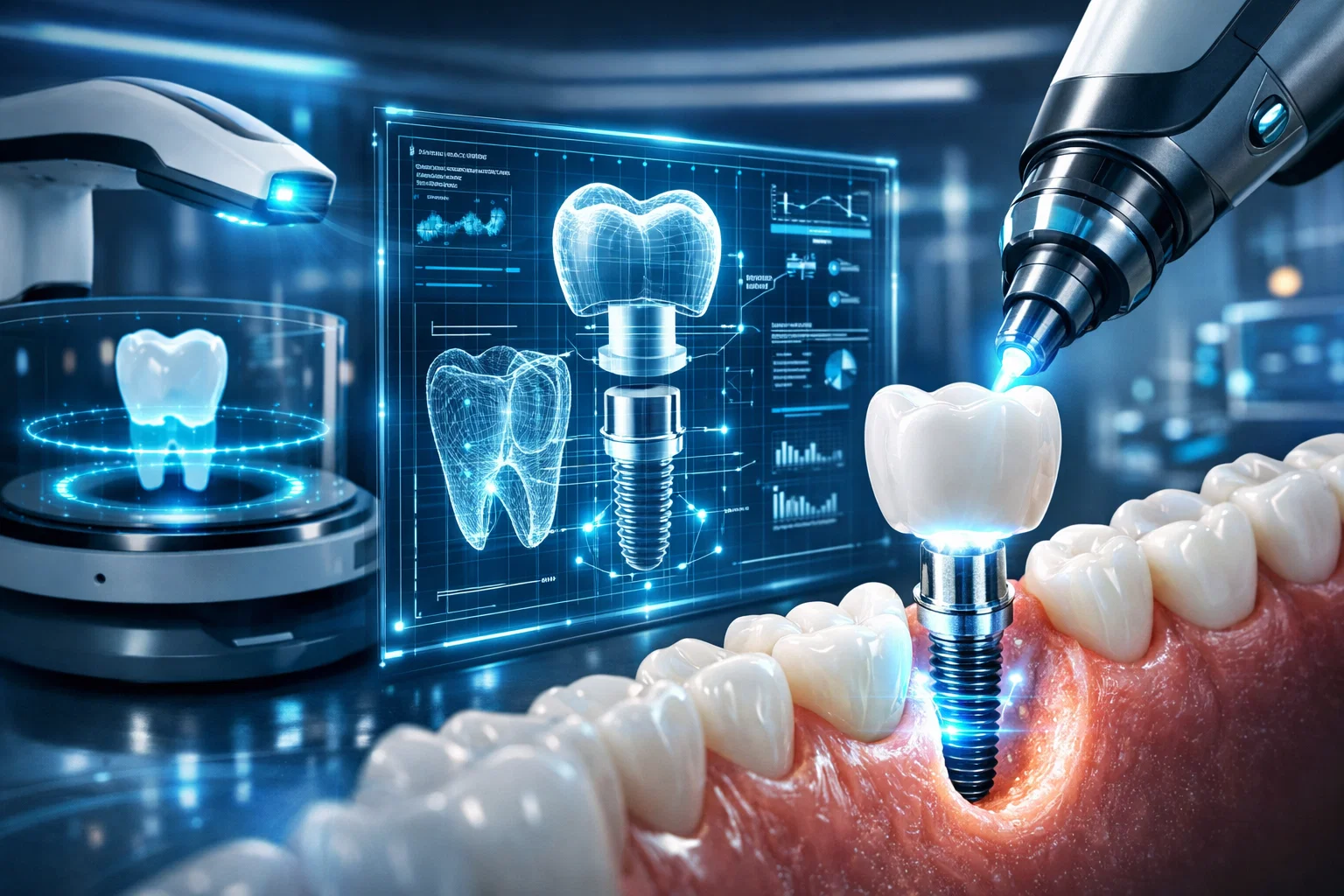 ایمپلنت دیجیتال چقدر زمان میبرد؟ 2 ایمپلنت دیجیتال